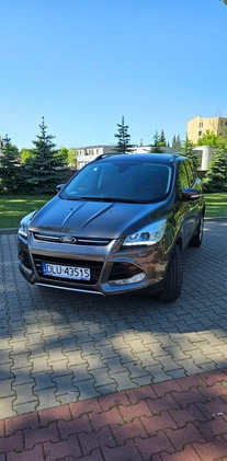 Ford Kuga cena 69800 przebieg: 46888, rok produkcji 2015 z Lubin małe 277